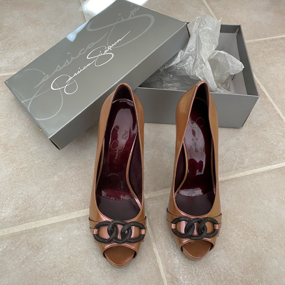 Jessica Simpson Open Toe Heels